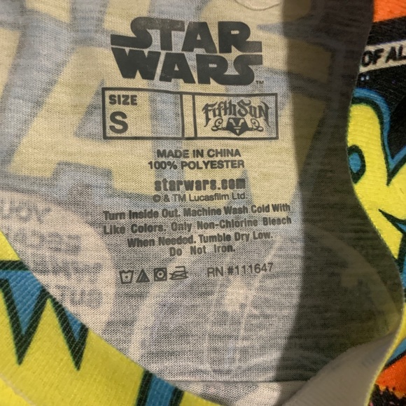 Star Wars Fifth Sun Comic Book Star Wars Galaxy Graphic Cartoon Print T-Shirt - Picture 4 of 4